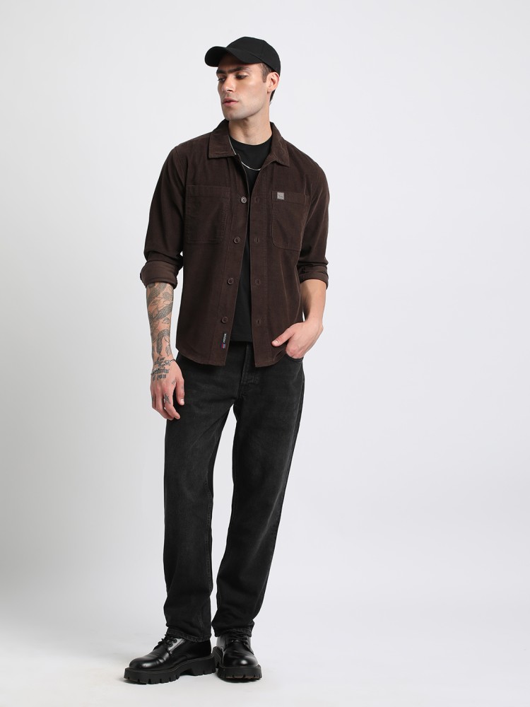 Buy Brown Shirts for Men by THE BEAR HOUSE Online