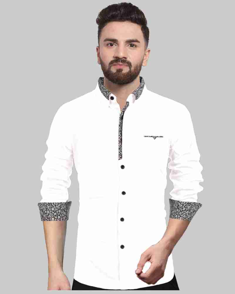 White shirt hotsell new pattern