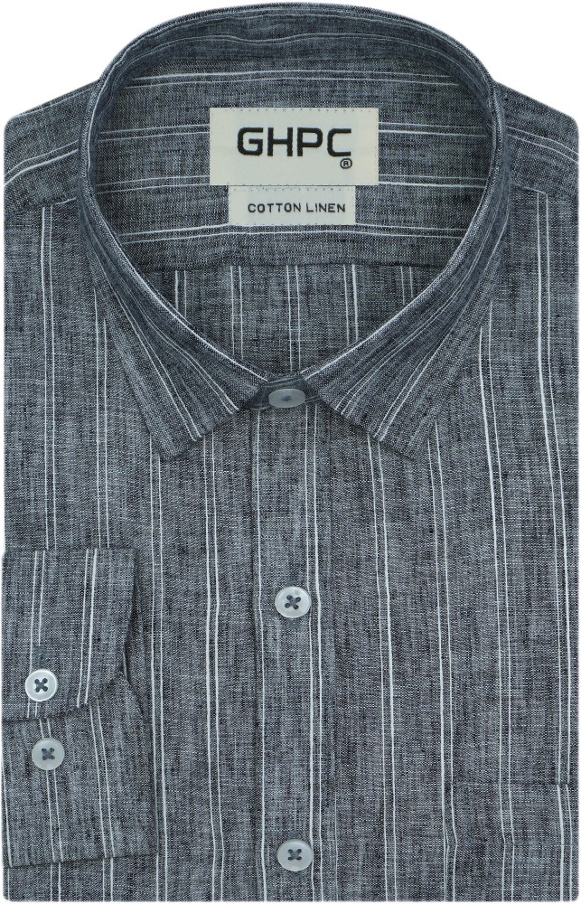 GHPC Men Printed Casual White, Grey Shirt - Buy GHPC Men Printed Casual  White, Grey Shirt Online at Best Prices in India