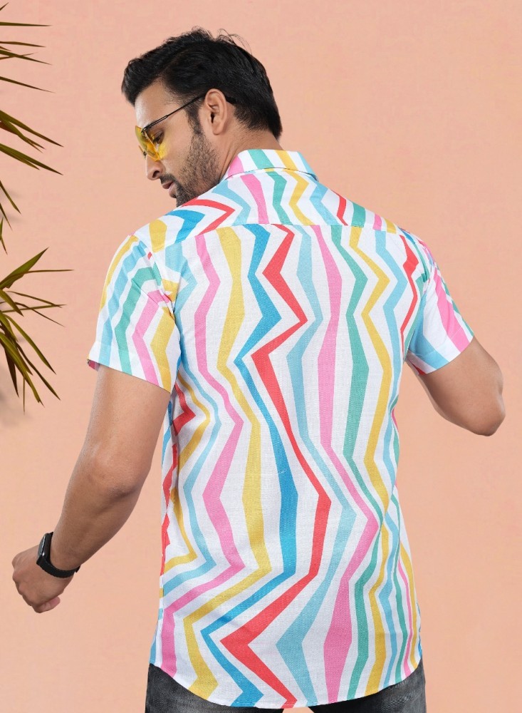 multicolor shirt mens