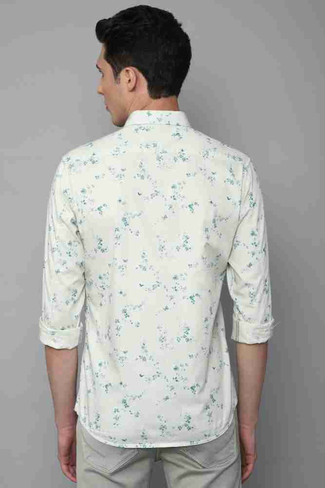 Buy Louis Philippe Green Shirt Online - 747162