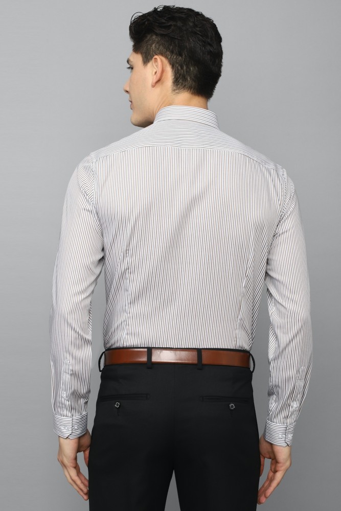 Buy Louis Philippe Men's Striped Slim fit Formal Shirt