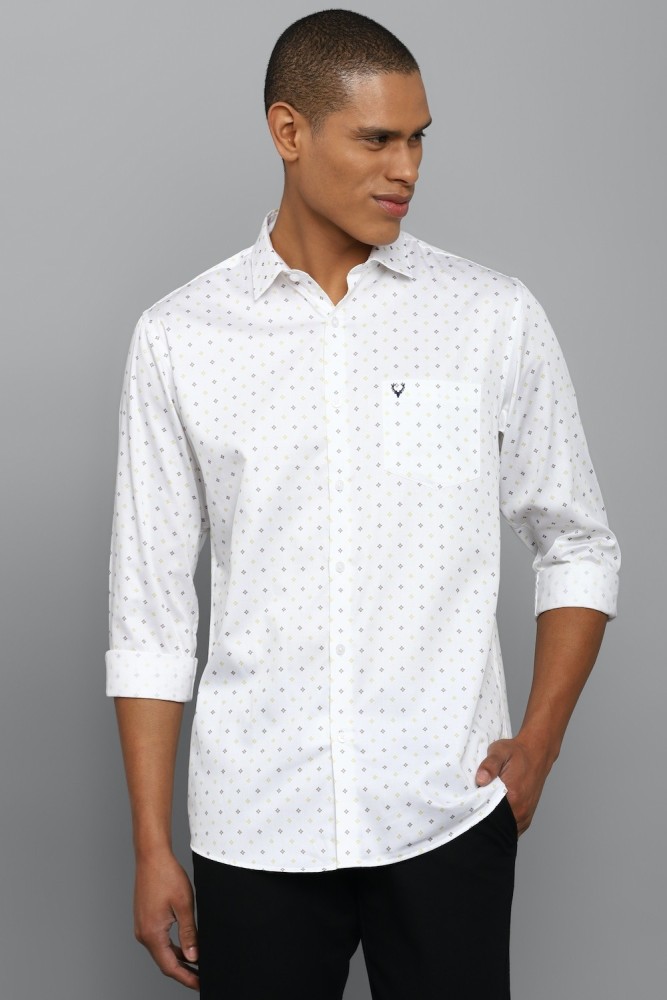 Allen solly cheap white shirt