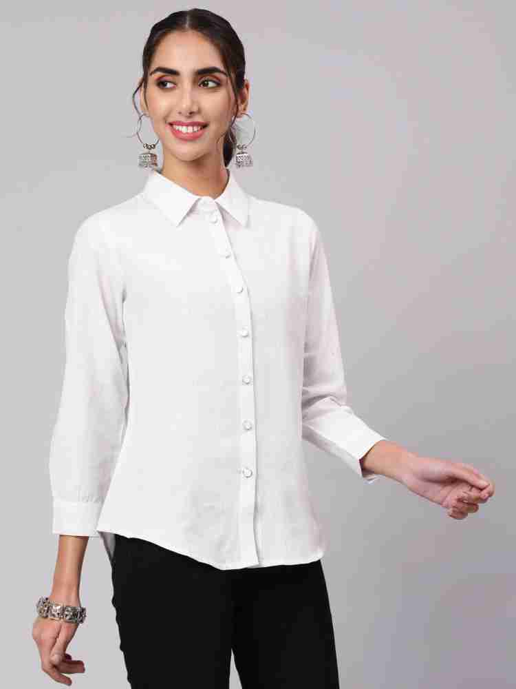 White 2024 shirt kurti