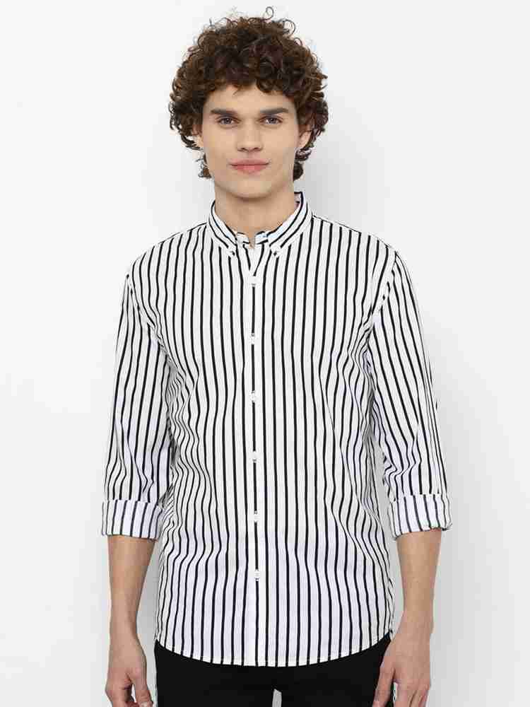 Black and white striped shirt forever 21 outlet