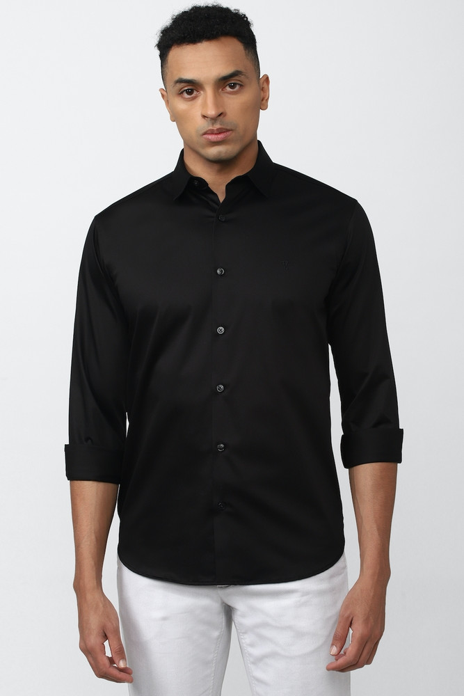 Van heusen hot sale black shirt