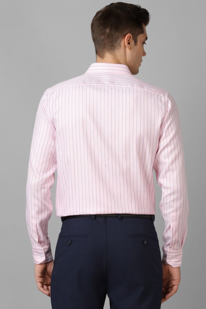 Buy Louis Philippe Louis Philippe Slim Fit Striped Formal Shirt at Redfynd