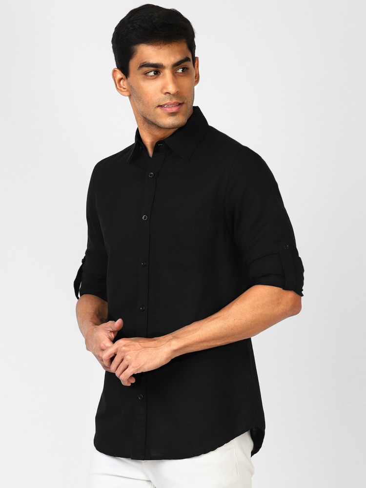 Buy Black Formal Shirt for Men Online in India  JAPs Premium Urbanwear  Color Black SizeShirt S