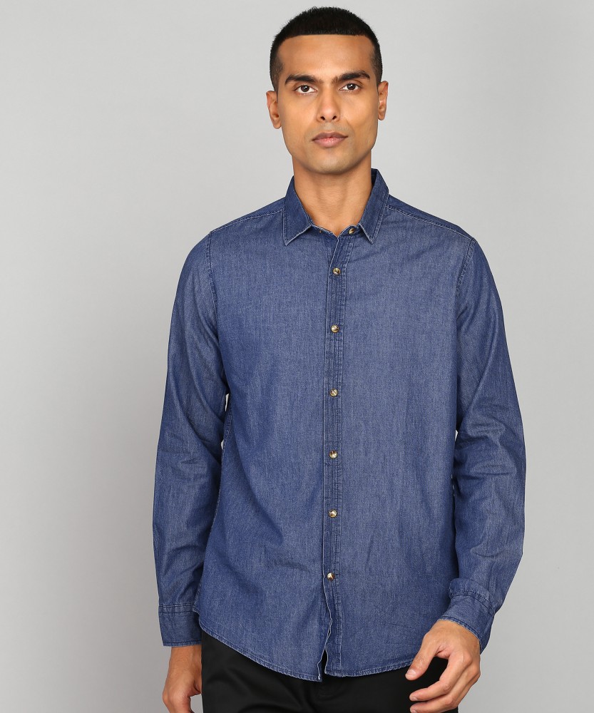 Trendyol Collection Shirt - Navy Blue - Slim