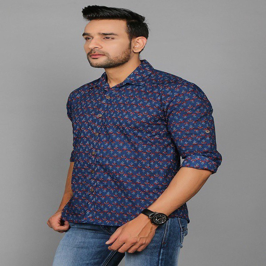 Buy online Grey Printed Casual Shirt from shirts for Men by Readiprint  Fashions for 629 at 65 off  2023 Limeroadcom