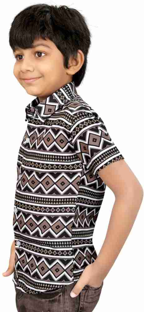 kashviicon Boys Printed Casual Multicolor Shirt - Buy kashviicon Boys  Printed Casual Multicolor Shirt Online at Best Prices in India