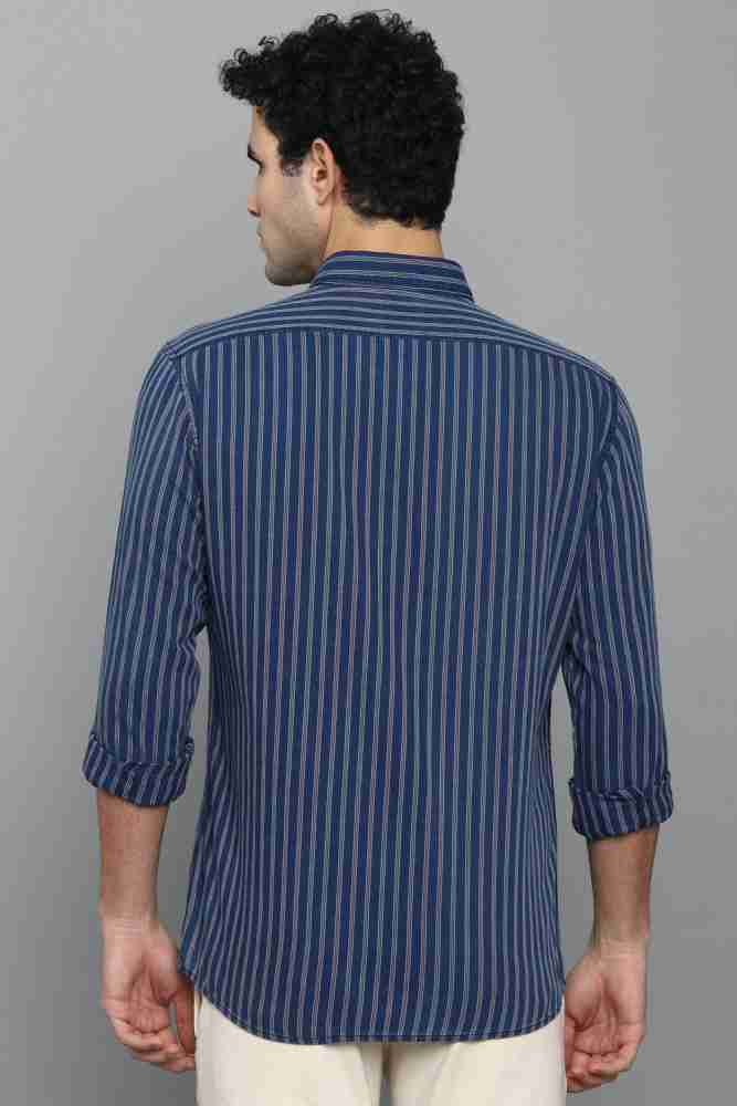 Buy Louis Philippe Blue Shirt Online - 757439