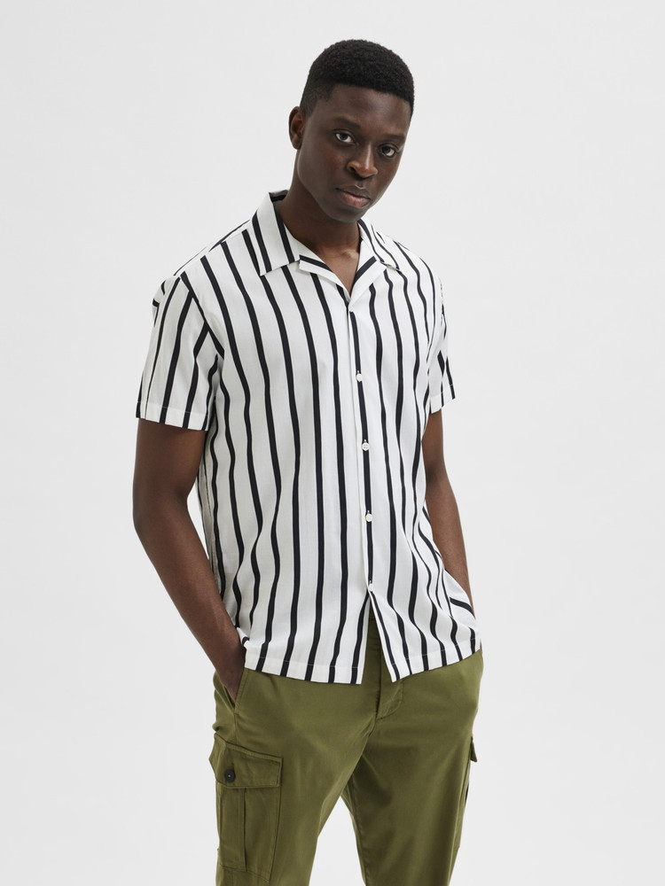 selected homme striped shirt