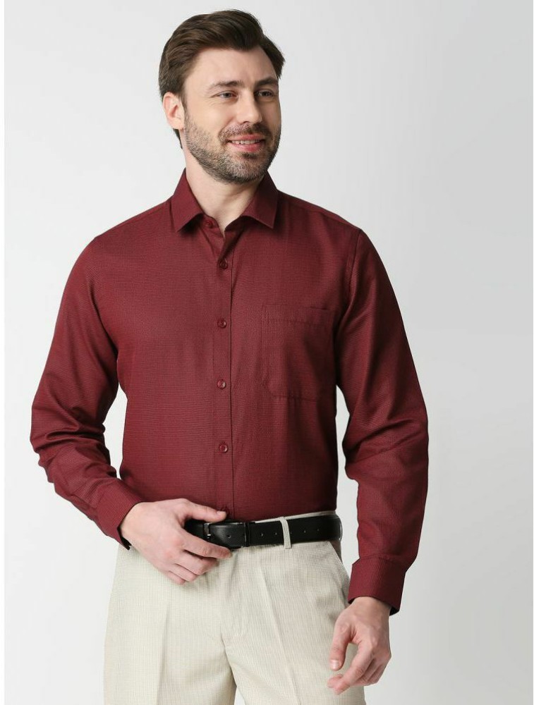 dd fashion Men Self Design Formal Maroon Shirt Buy dd fashion Men Self Design Formal Maroon Shirt Online at Best Prices in India Flipkart