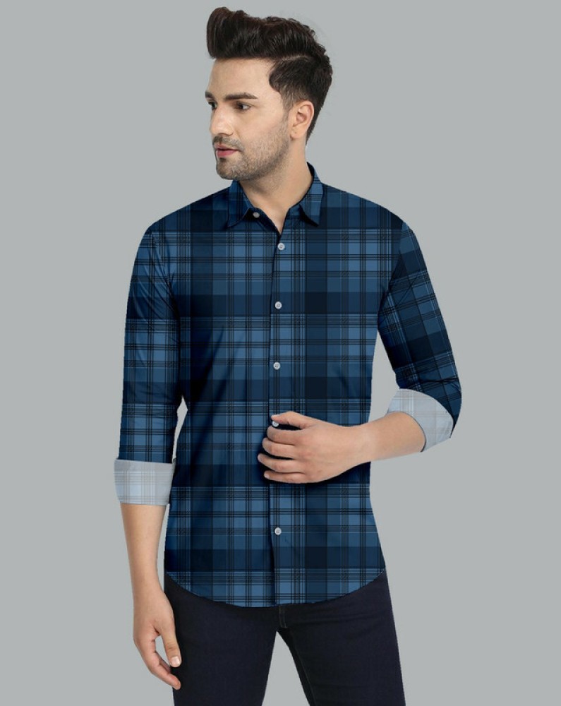 Men Check Shirts - Buy Men Check Shirts online in India