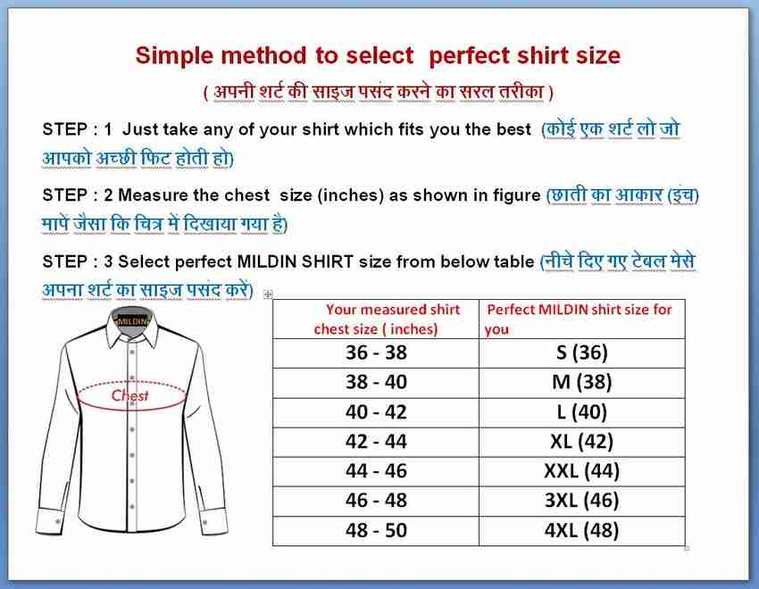 Mens belt outlet size chart