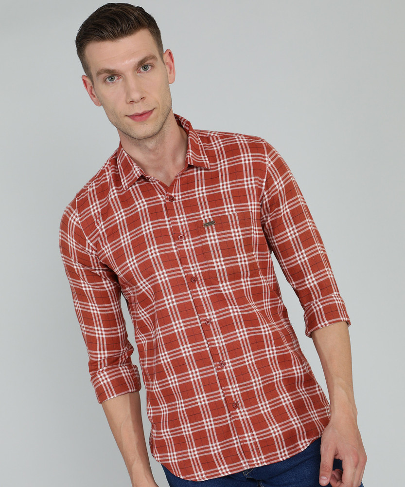 GIORDANO Men Checkered Casual Red White Shirt Buy GIORDANO Men Checkered Casual Red White Shirt Online at Best Prices in India Flipkart