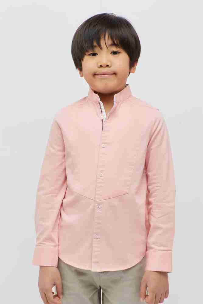 baby boy pink shirt