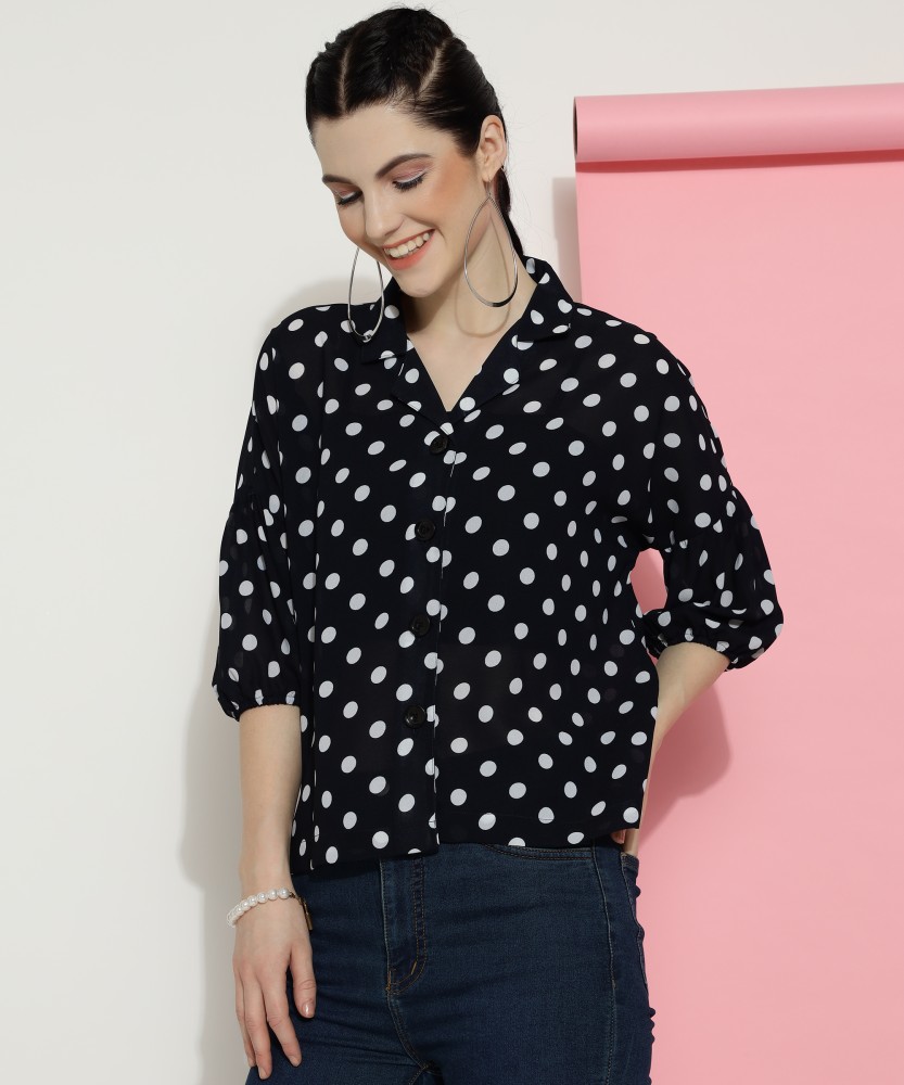 polka dots tops flipkart