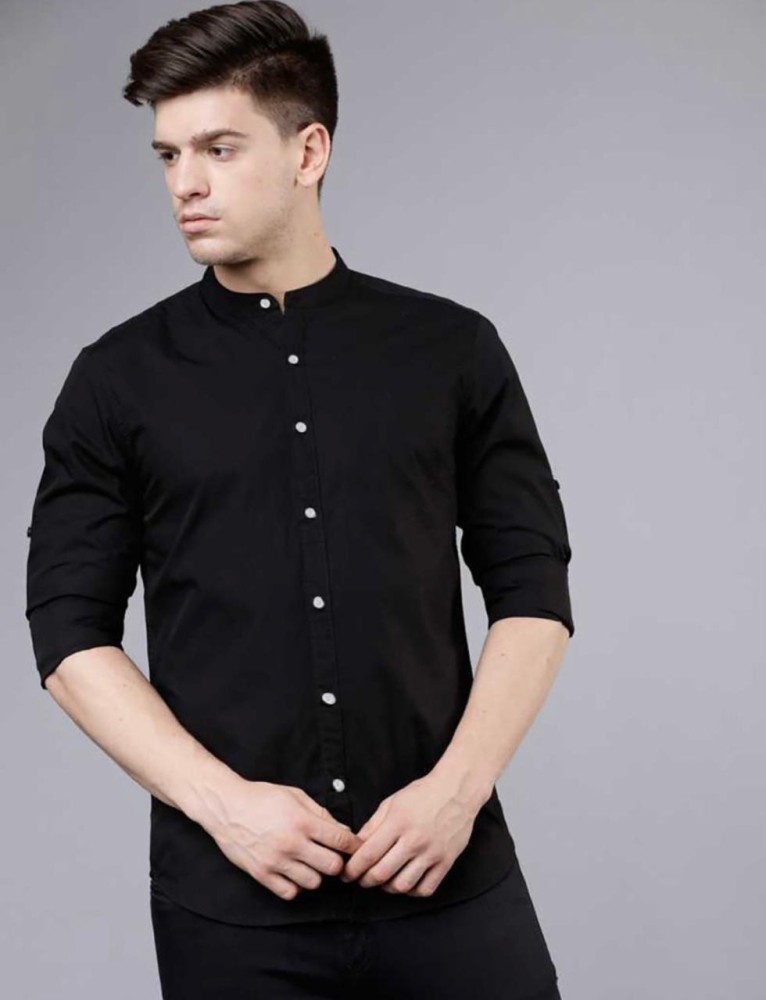 RAKUL FASHION Men Self Design Casual Black Shirt Buy RAKUL FASHION Men Self Design Casual Black Shirt Online at Best Prices in India Flipkart