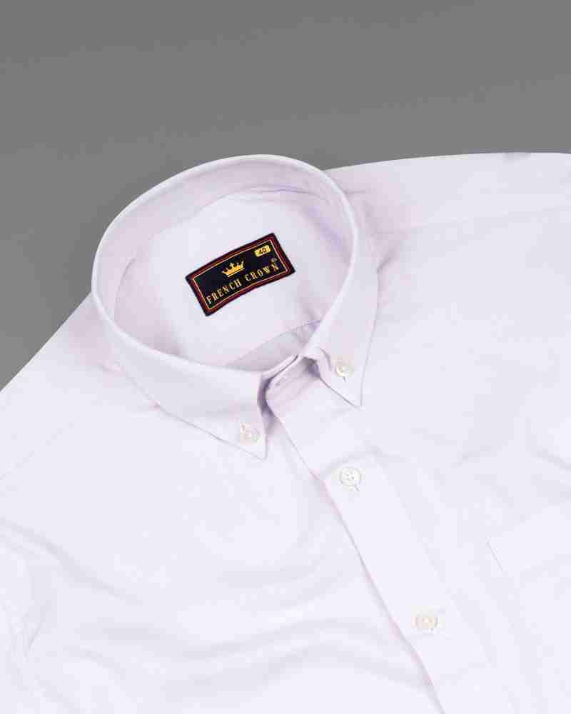 french crown Men Solid Formal White Shirt - Buy french crown Men Solid  Formal White Shirt Online at Best Prices in India