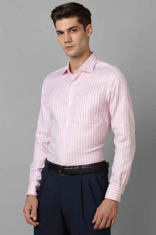 Buy Louis Philippe Louis Philippe Slim Fit Striped Formal Shirt at Redfynd