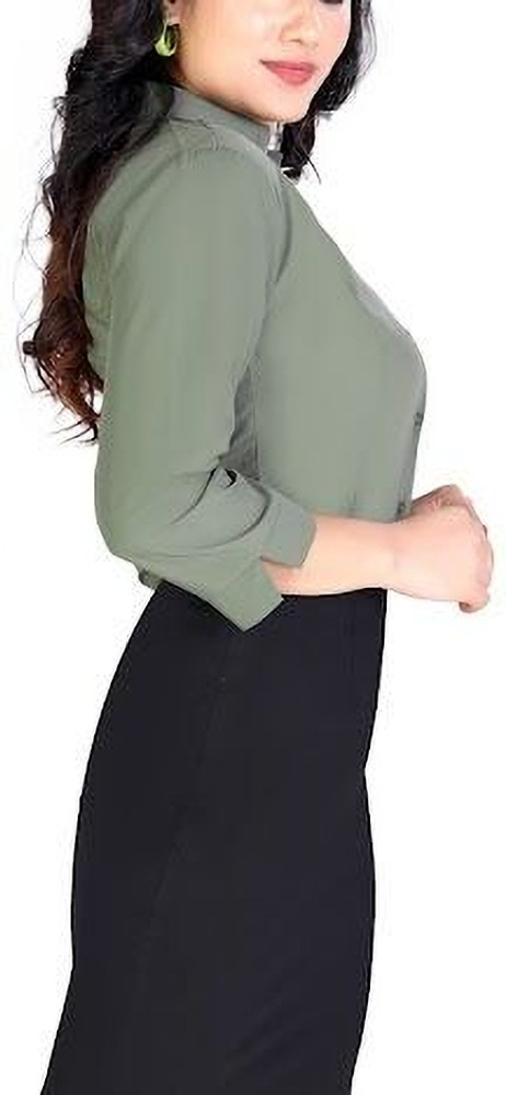 Green pencil skirt 5xl sale