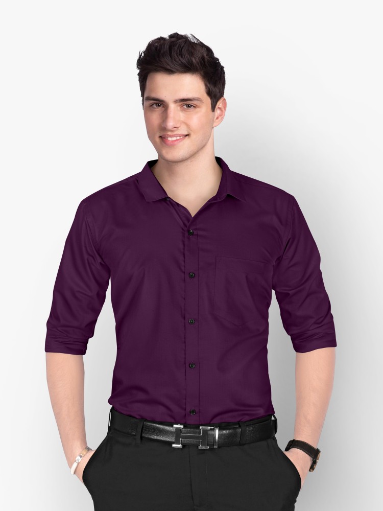 dark purple colour shirt