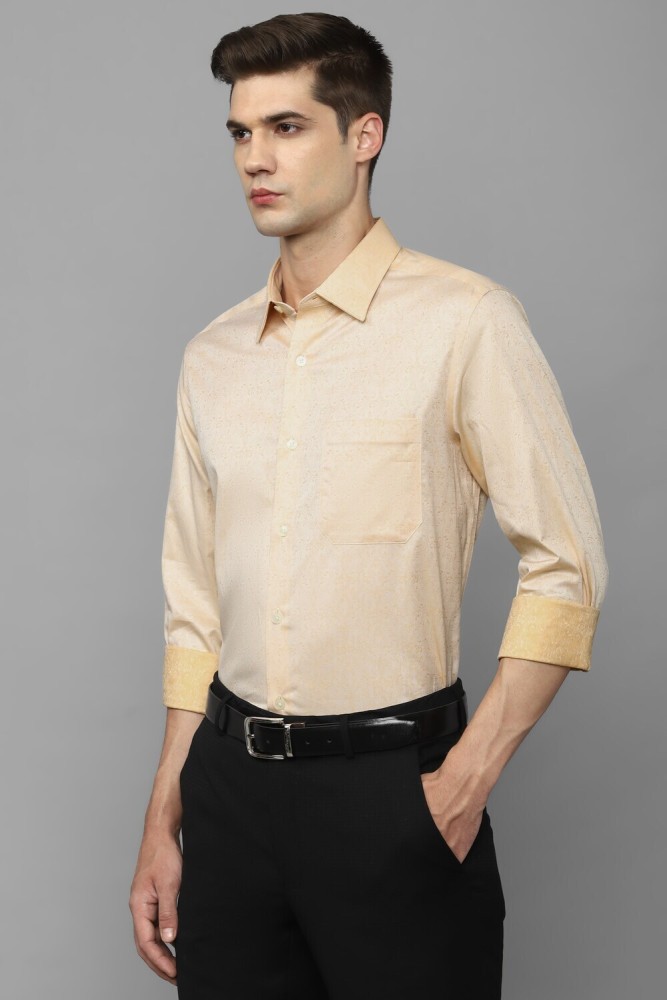 LP Shirts, Louis Philippe Beige Shirt for Men at Louisphilippe.com