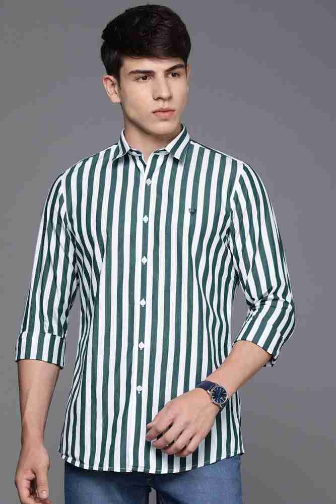 allen solly striped shirt