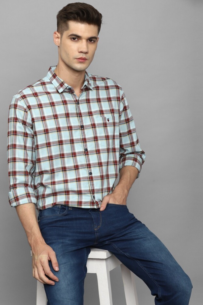 23% OFF on John louis Men Striped Casual White Shirt on Flipkart