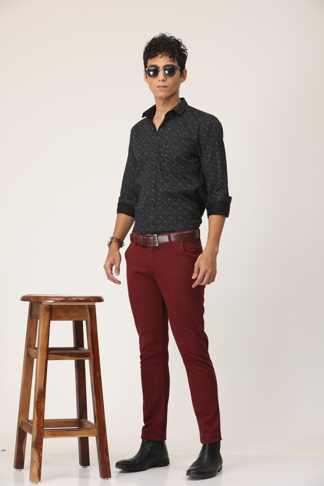 Burgundy Pants Outfit Ideas for Men in 2023