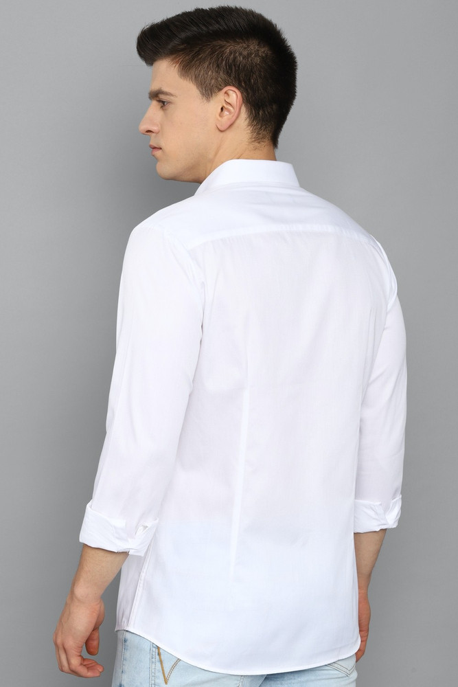 Allen solly white linen shirts top