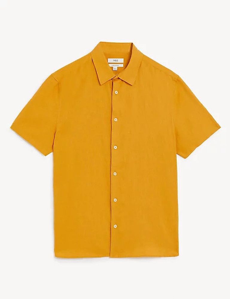 marks and spencer yellow blouse