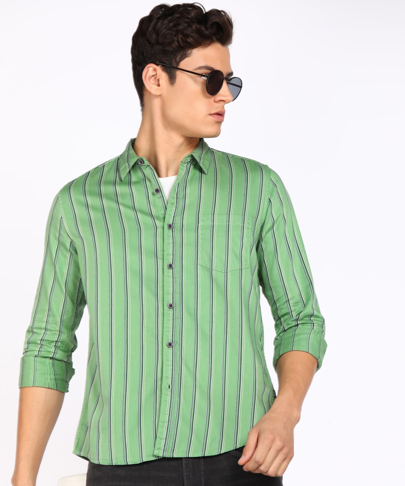 Striped on sale jeans flipkart