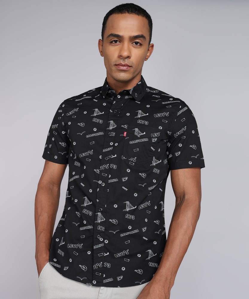 Levis black outlet shirt online