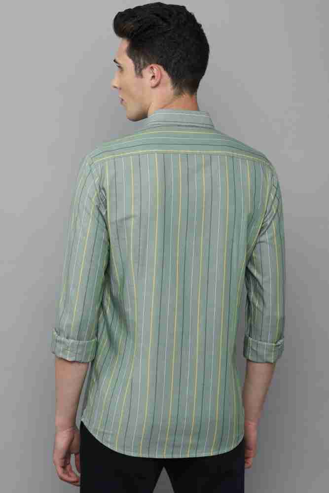 Buy Louis Philippe Green Shirt Online - 792203