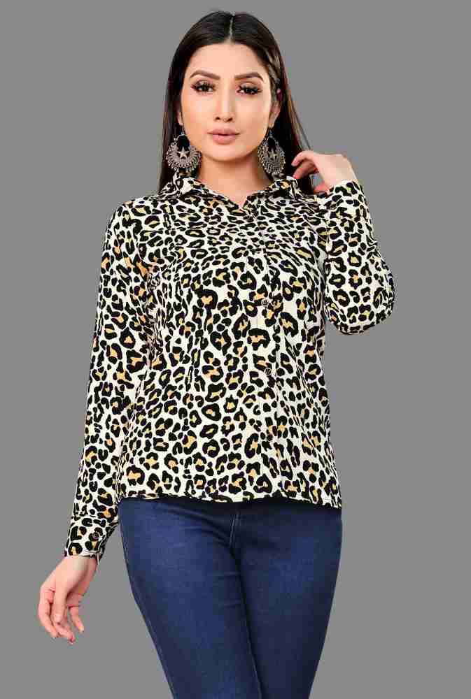 tiger print shirt women
