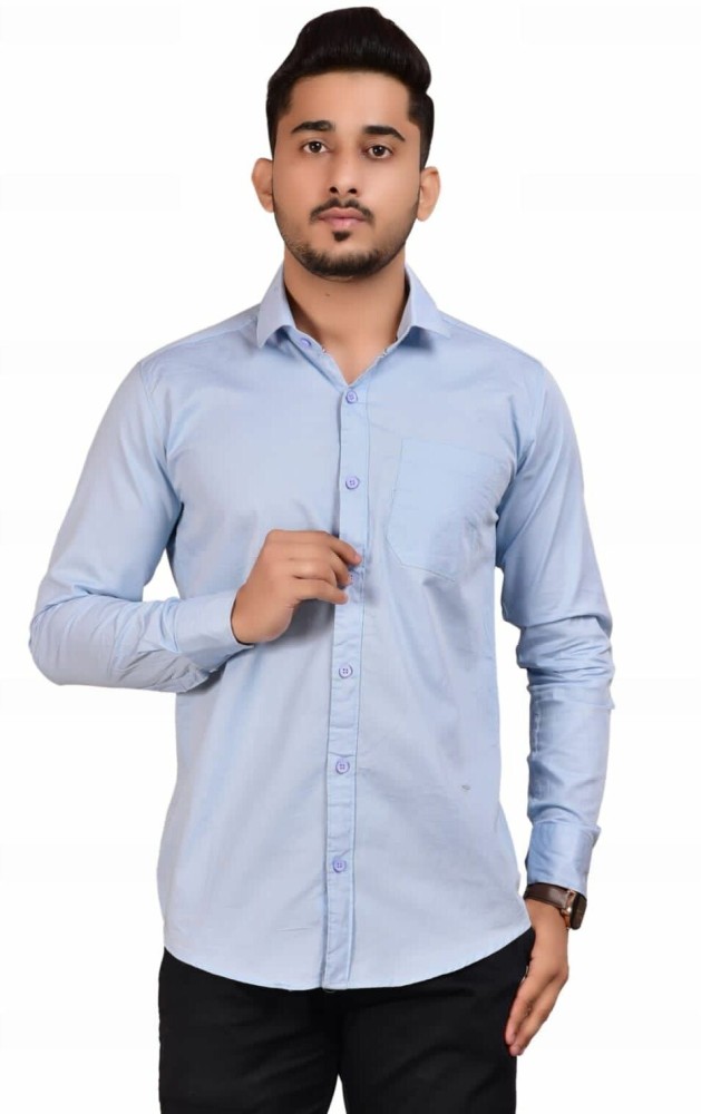 H and clearance m blue shirt