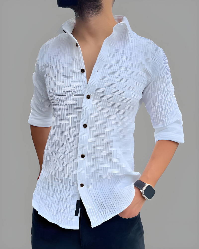feshopee Men Solid Casual White Shirt Buy feshopee Men Solid Casual White Shirt Online at Best Prices in India Flipkart