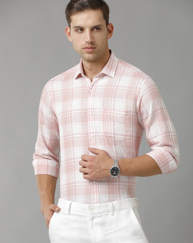 linen club white shirt