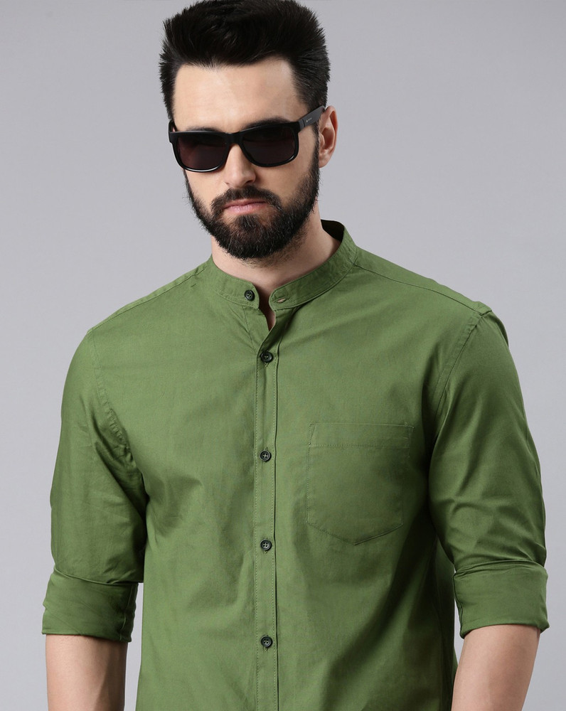 chinese collar shirt flipkart
