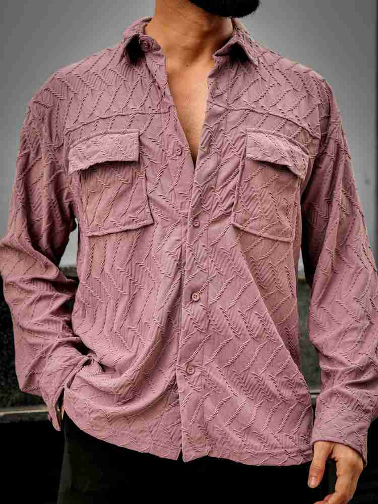 Buy Pink Shirts for Men by Maniac Online