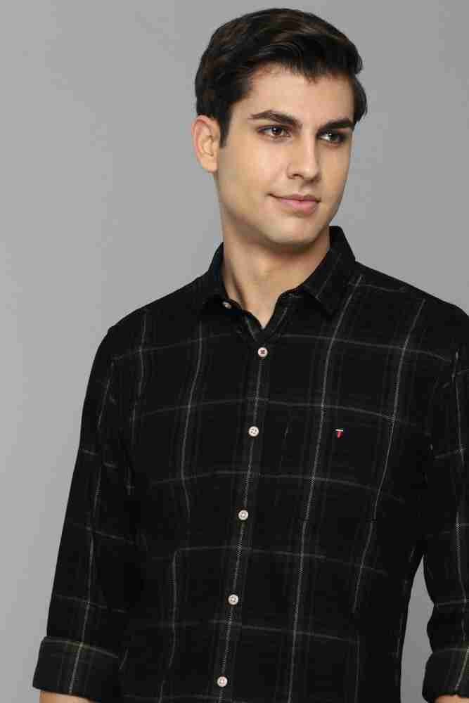 louis philippe black shirt