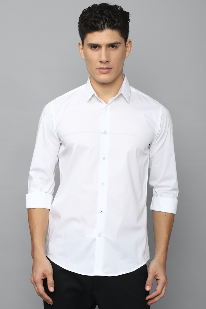 LOUIS PHILIPPE Men Solid Formal White Shirt - Buy LOUIS PHILIPPE Men Solid  Formal White Shirt Online at Best Prices in India