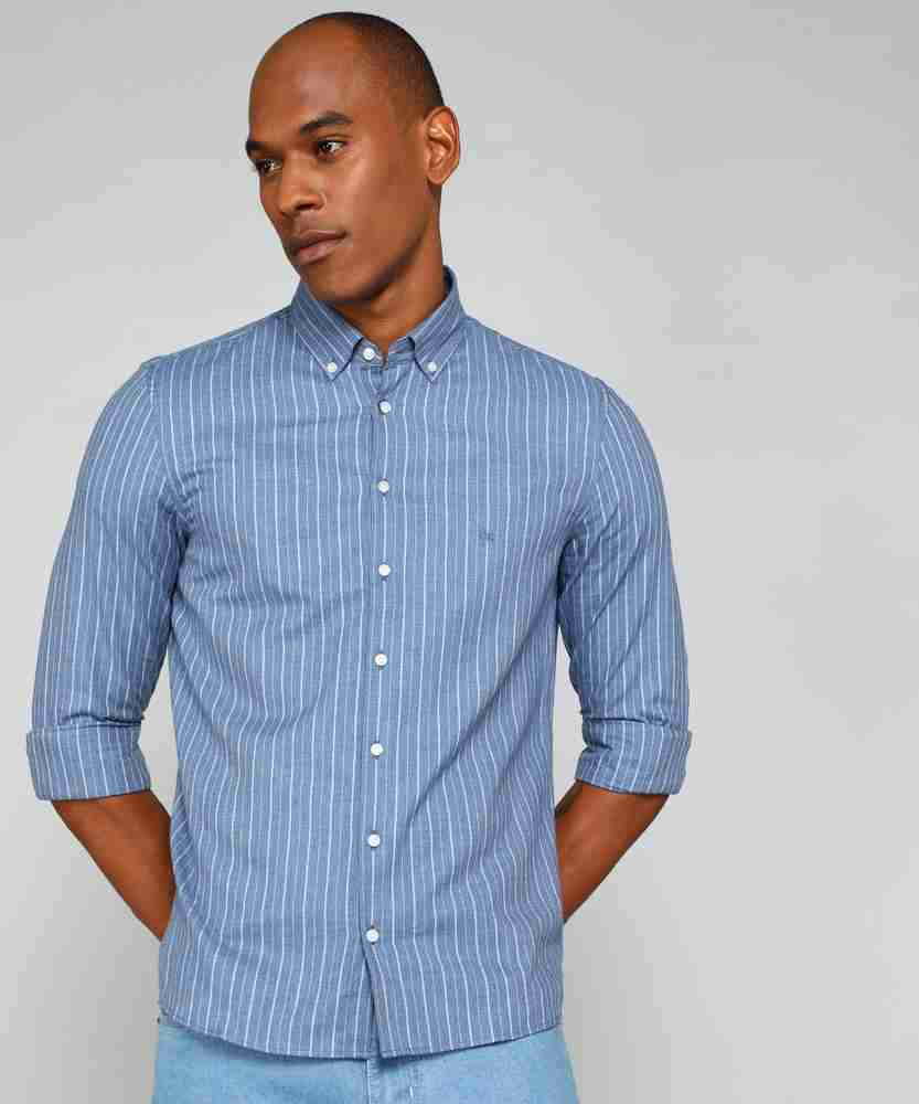 Calvin klein striped jeans mens 2025