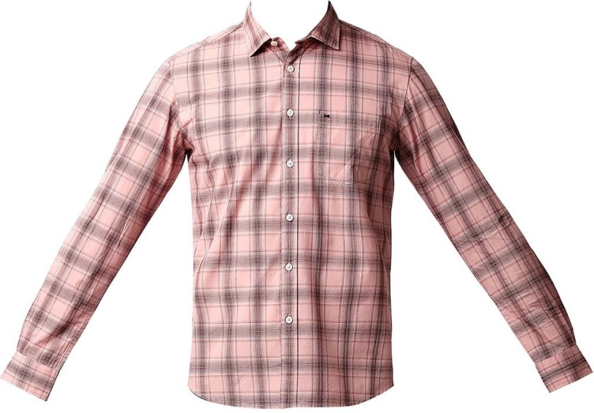 Solid pink flannel discount shirt