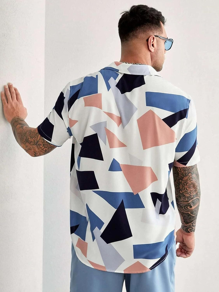 Vetements Studio Concept Men Printed Casual White Shirt Buy
