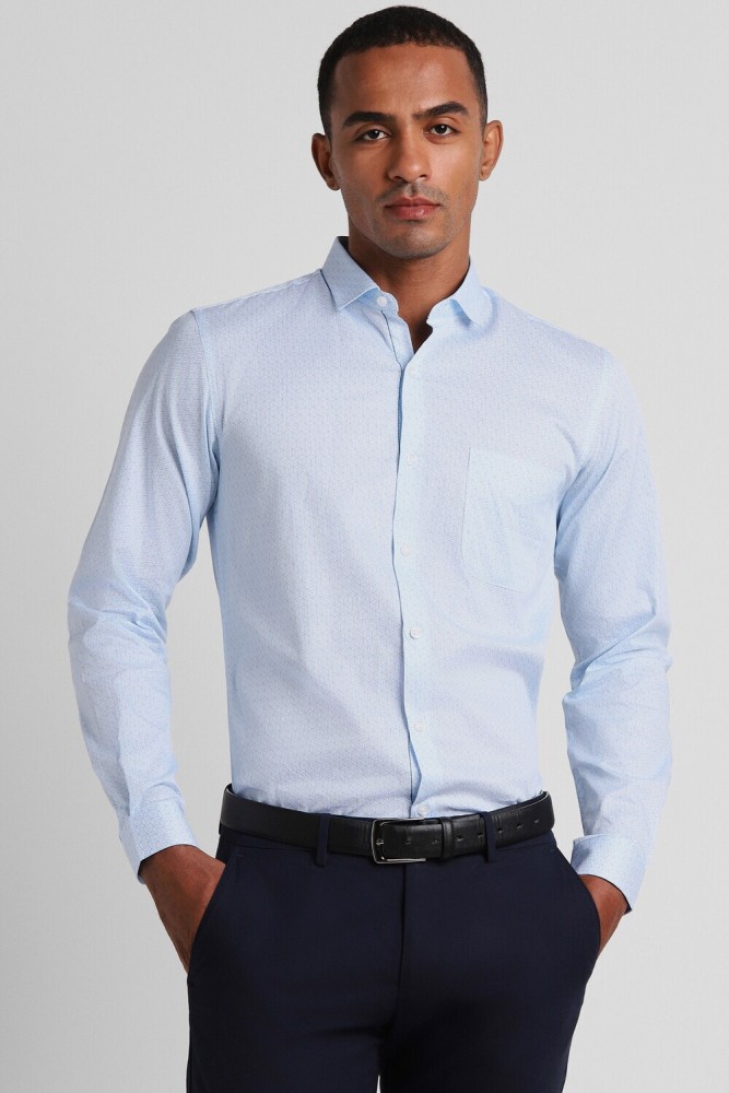 Lycra Combo 12 Navy Blue Shirt and White Pant  The Shirt Room