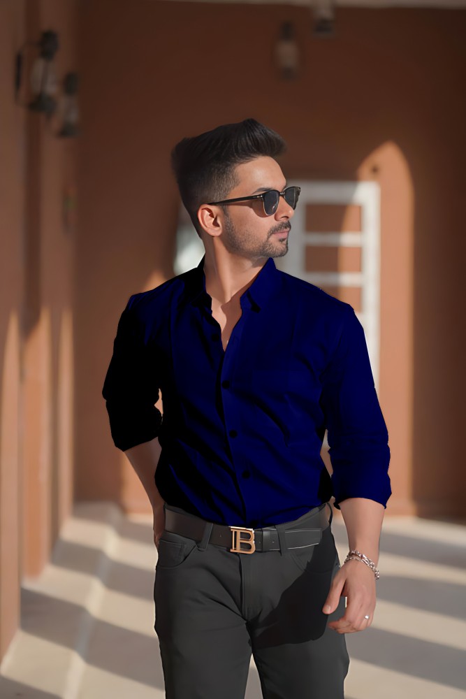 45 Ways To Style Royal Blue Pants  Super Combinations For Men Who Love Blue